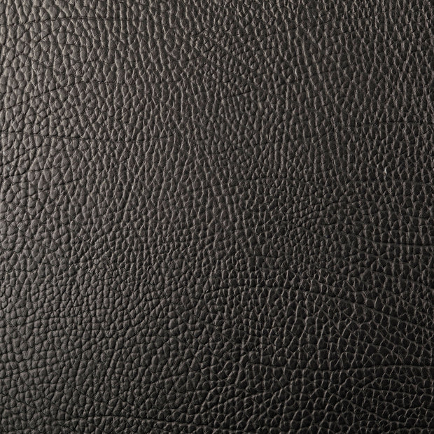 Cuir tissu Unicolore Noir