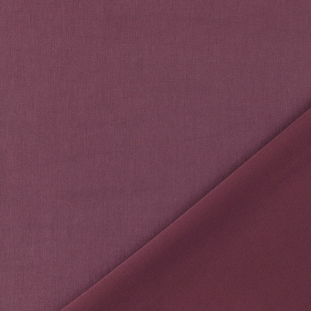 Scuba fabric Wine red yarn dyed 