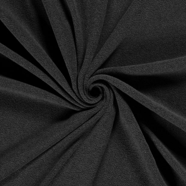 Polar Fleece fabric Dark Grey brushed 