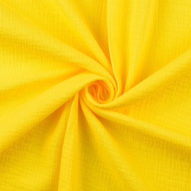 Muslin fabric yellow 