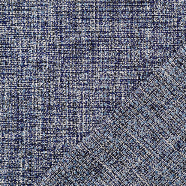 Bouclé tissu Bleu Marine 