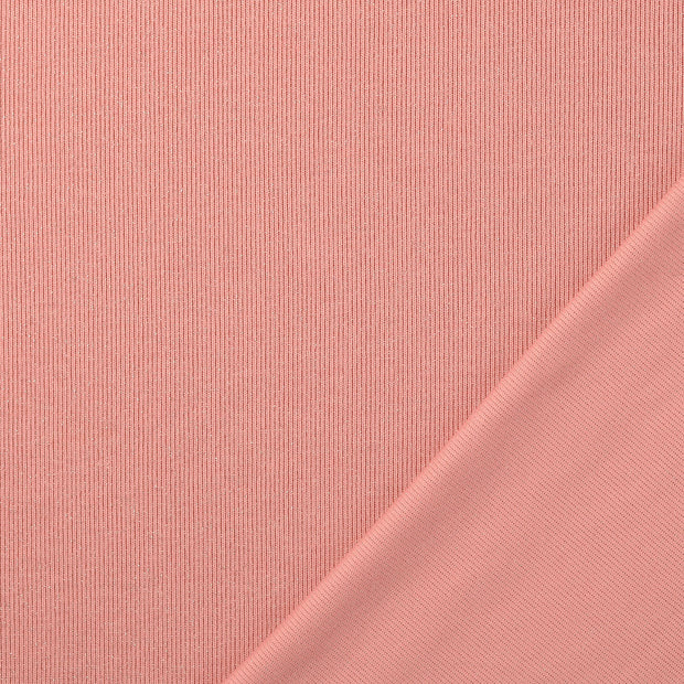  tissu Vieux rose Lurex 